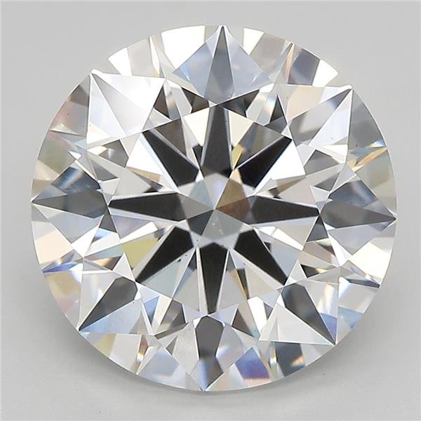 6.37ct E VS1 Rare Carat Ideal Cut Round Lab Grown Diamond