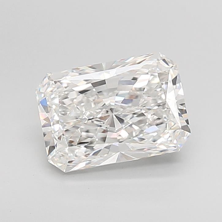 3.01ct E VS1 Rare Carat Ideal Cut Radiant Lab Grown Diamond