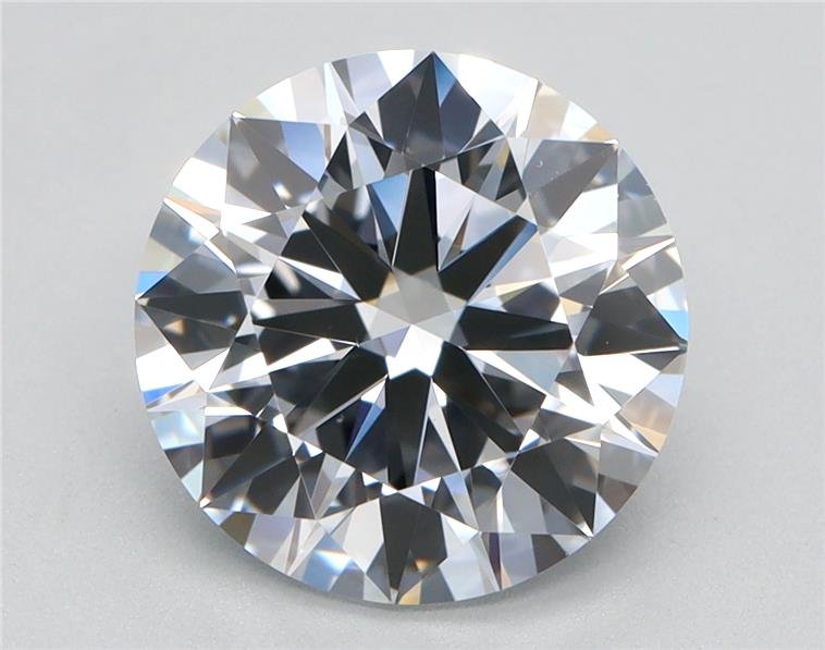 2.02ct F VVS2 Rare Carat Ideal Cut Round Lab Grown Diamond