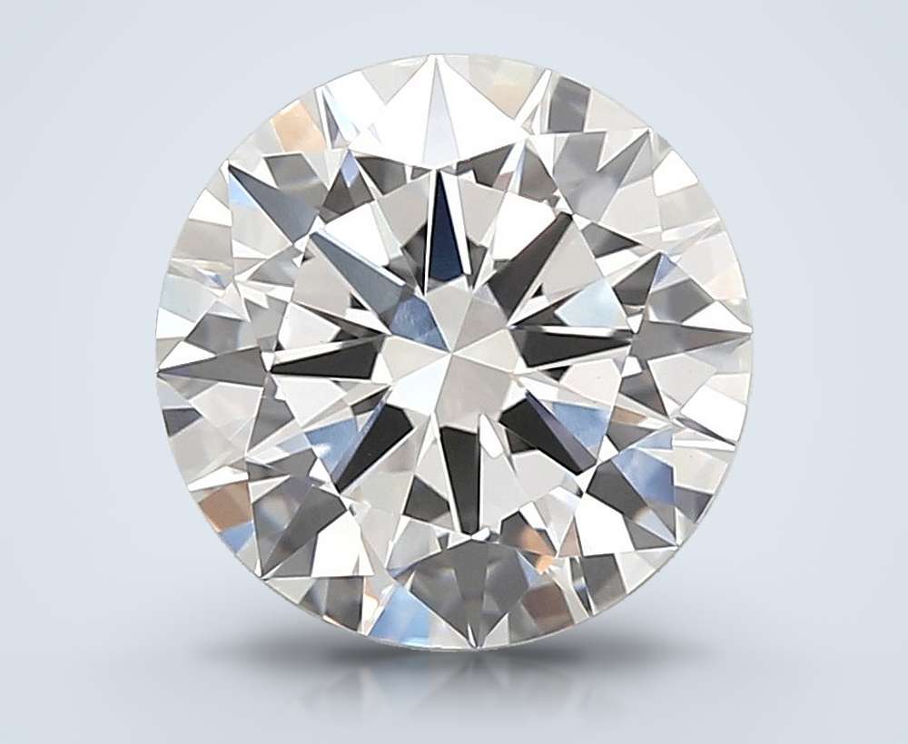 4.01 Carat Round Lab Diamond