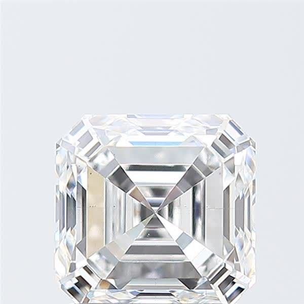 1.61ct F VS2 Excellent Cut Asscher Lab Grown Diamond