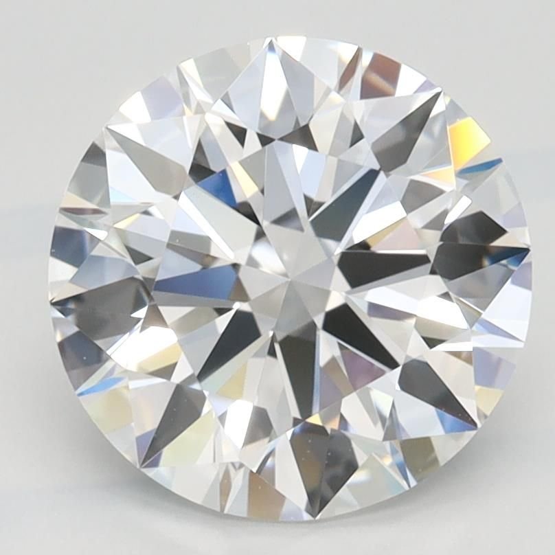 2.16ct D VVS1 Rare Carat Ideal Cut Round Lab Grown Diamond