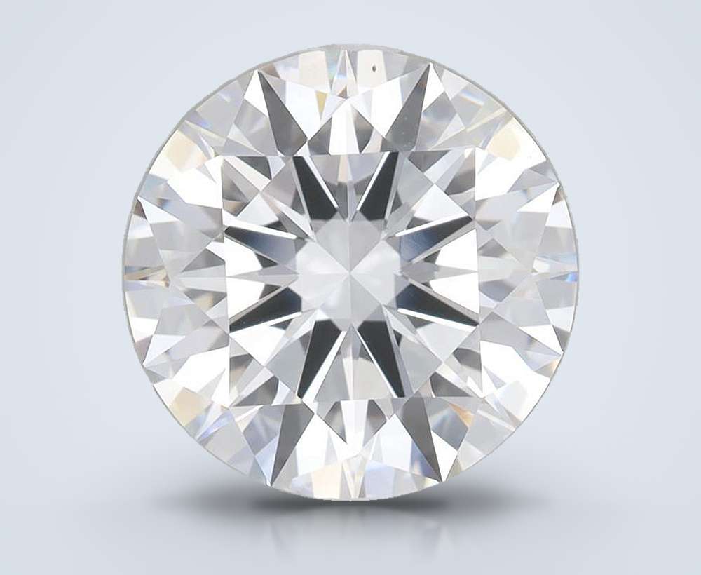 5.21 Carat Round Lab Diamond