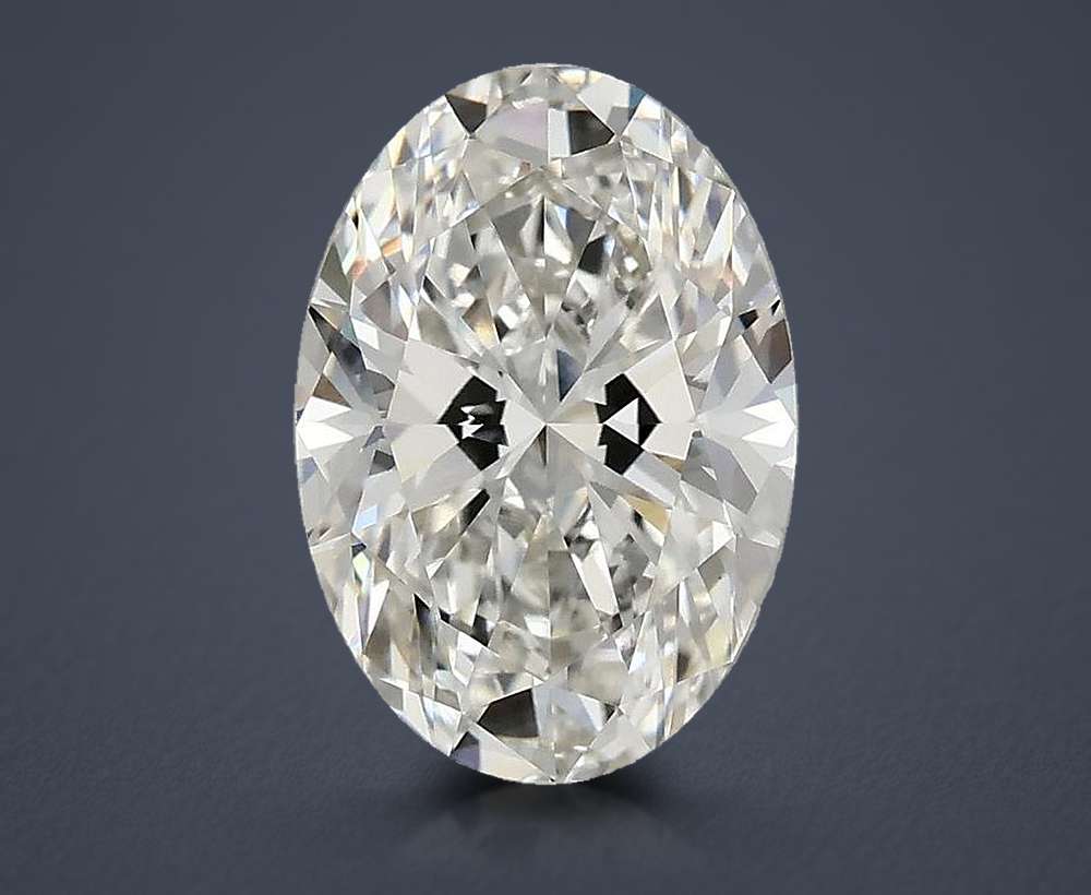 2.50 Carat Oval Lab Diamond