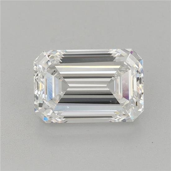 2.00ct E VS2 Rare Carat Ideal Cut Emerald Lab Grown Diamond