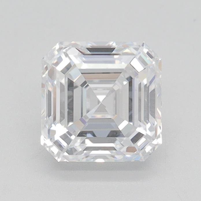 1.02ct D SI1 Rare Carat Ideal Cut Asscher Lab Grown Diamond