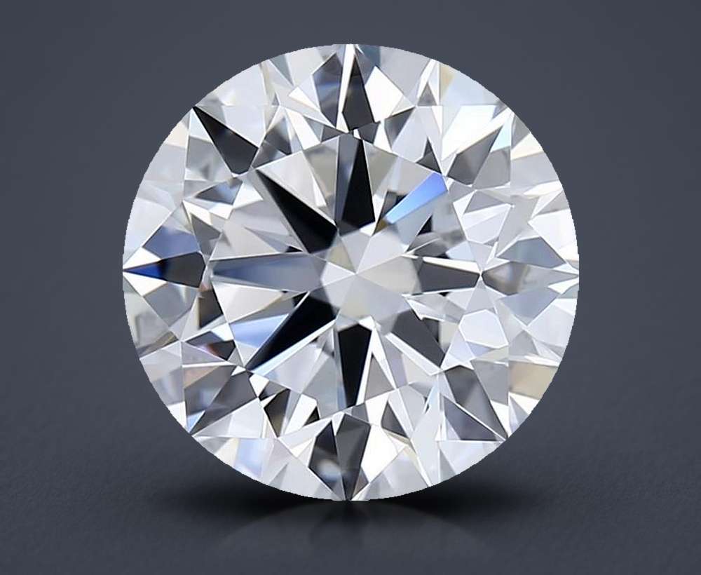 2.43 Carat Round Lab Diamond