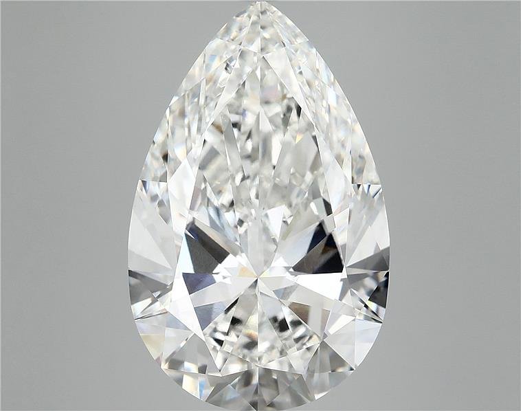 11.02ct F VVS2 Rare Carat Ideal Cut Pear Lab Grown Diamond