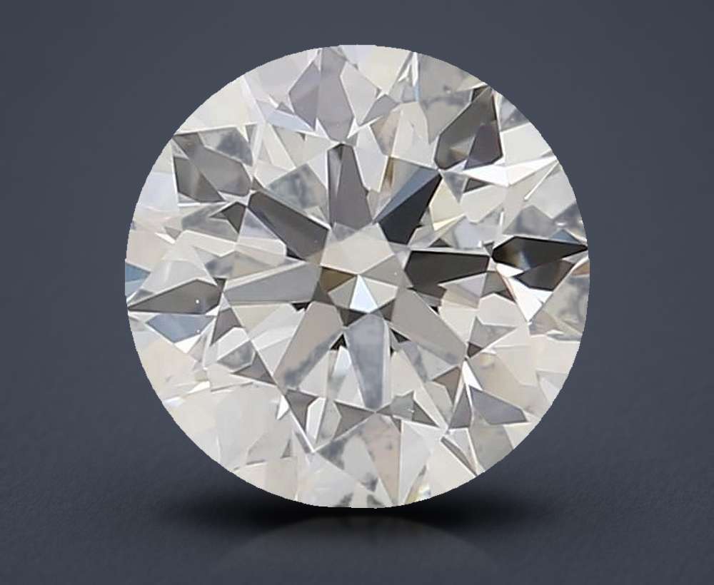 0.76 Carat Round Natural Diamond