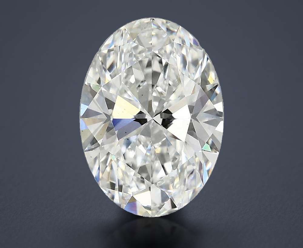 2.44 Carat Oval Lab Diamond