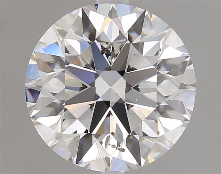 1.70ct F SI1 Rare Carat Ideal Cut Round Diamond