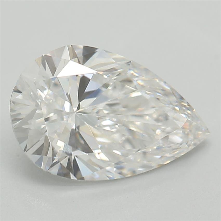 1.00ct E VVS2 Rare Carat Ideal Cut Pear Lab Grown Diamond