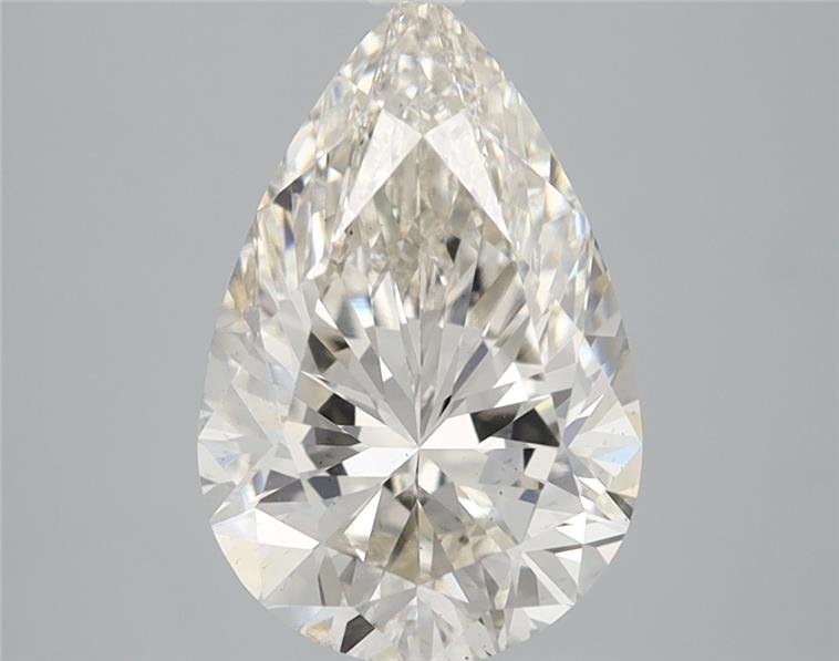 2.59ct H VS2 Rare Carat Ideal Cut Pear Lab Grown Diamond