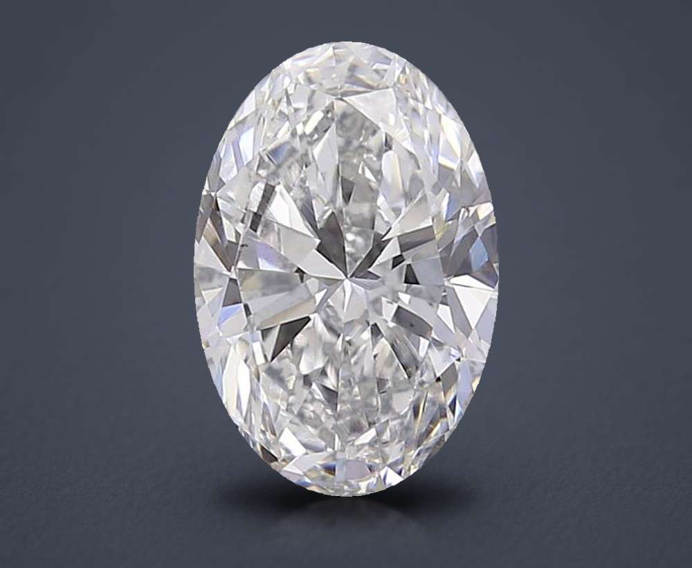 0.60 Carat Oval Lab Diamond
