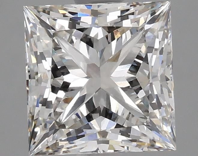 2.42ct H VS1 Rare Carat Ideal Cut Princess Lab Grown Diamond