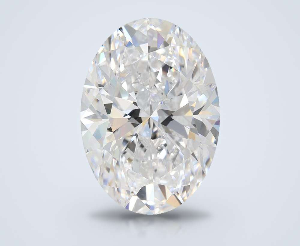 3.80 Carat Oval Lab Diamond