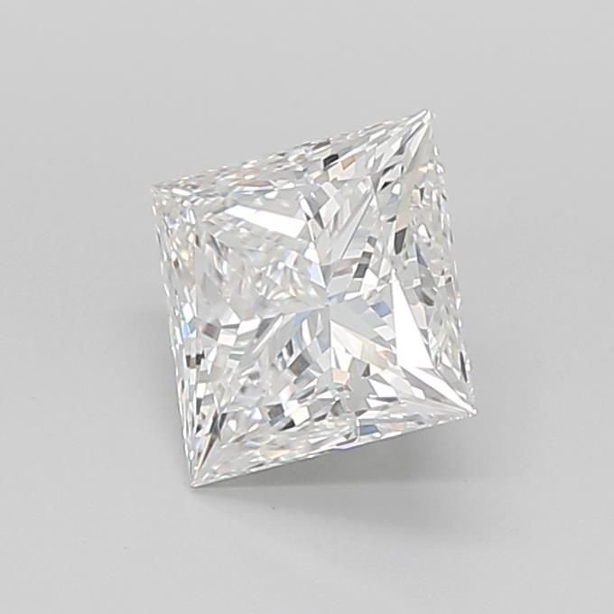 2.05ct E VVS2 Rare Carat Ideal Cut Princess Lab Grown Diamond
