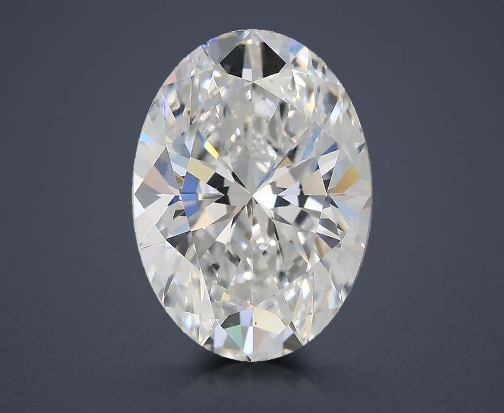 2.52 Carat Oval Lab Diamond