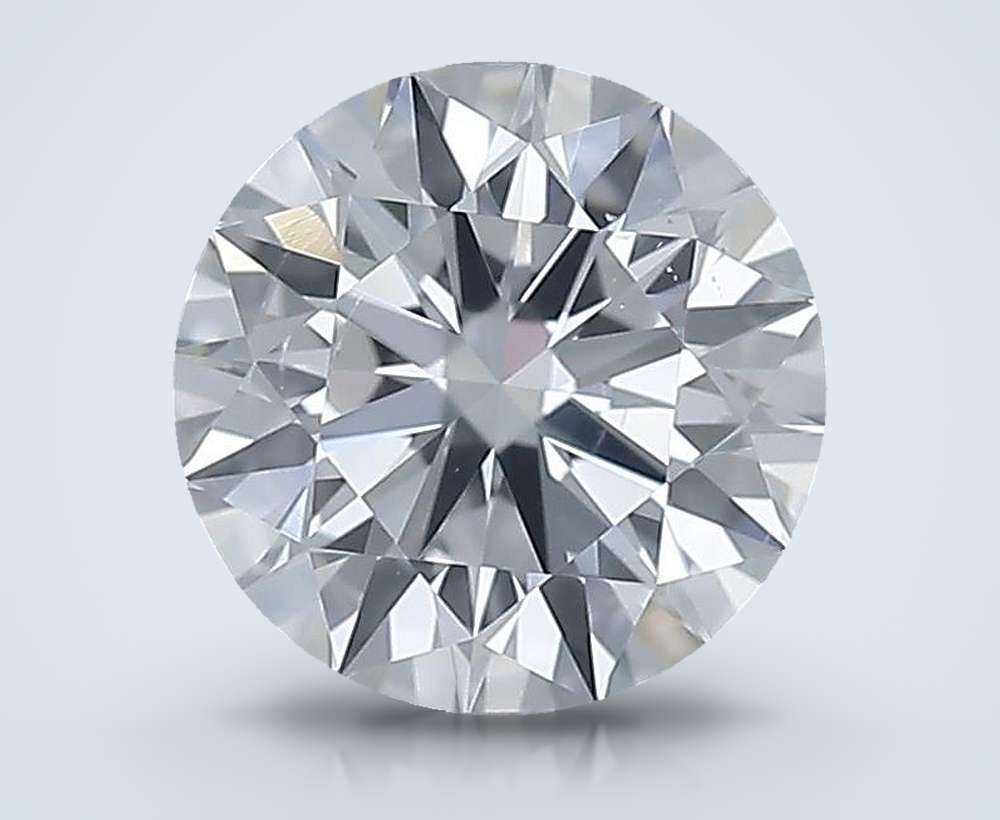 0.46 Carat Round Natural Diamond