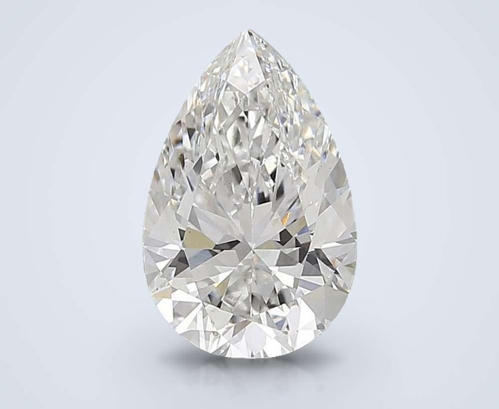 2.53 Carat Pear Lab Diamond