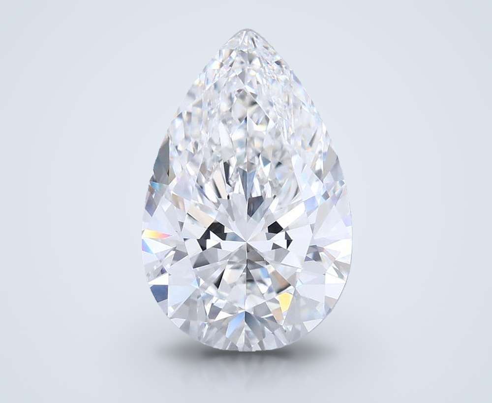 4.53 Carat Pear Lab Diamond