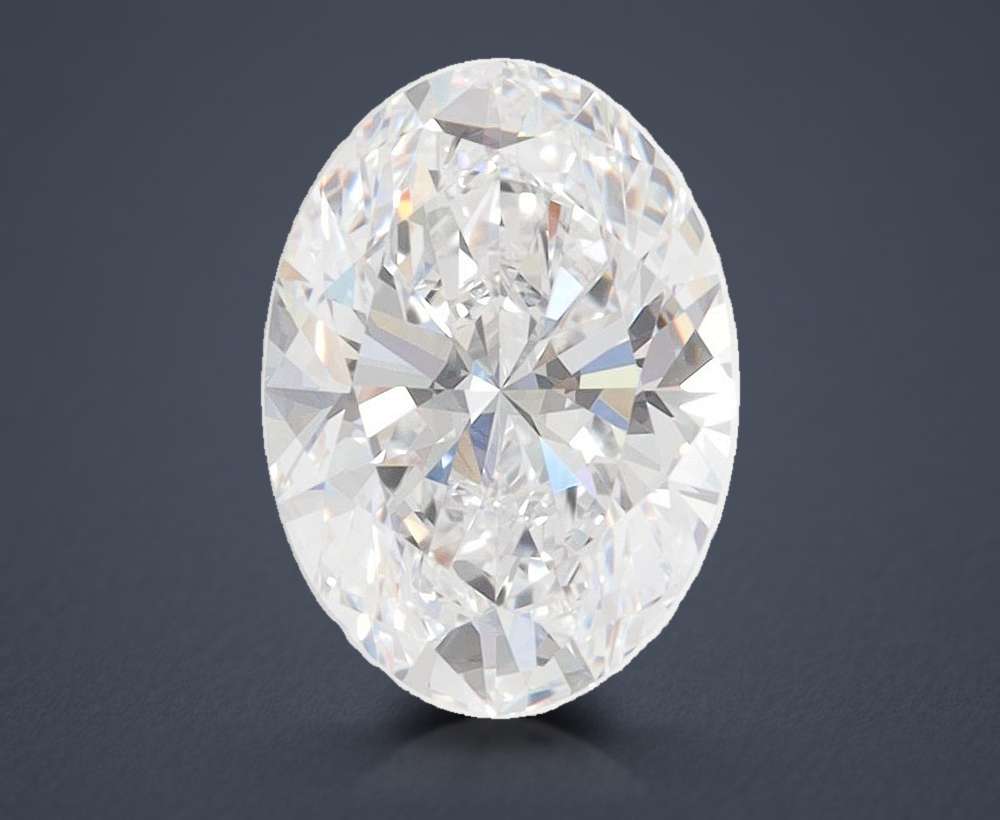 2.50 Carat Oval Lab Diamond
