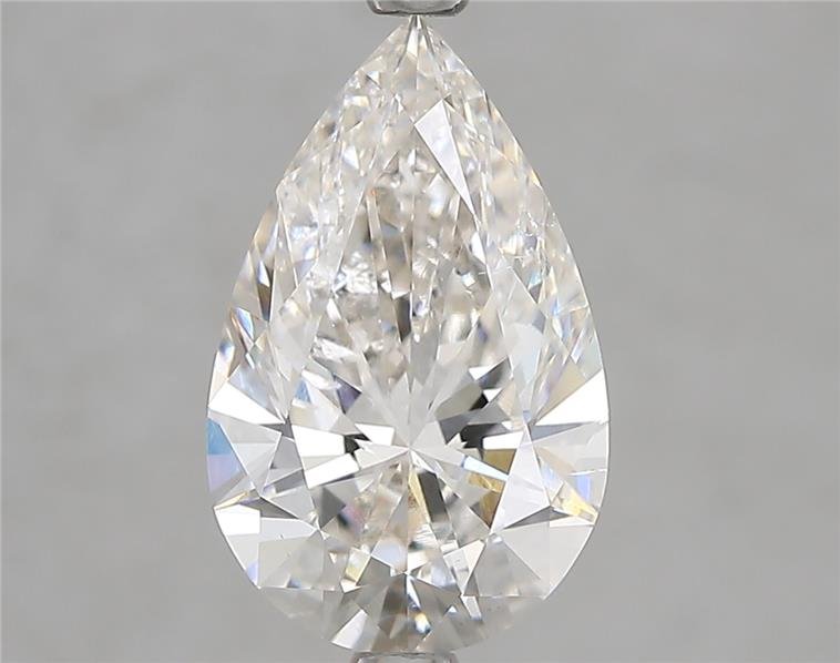 2.51ct J SI2 Rare Carat Ideal Cut Pear Diamond