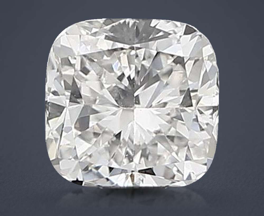 0.75 Carat Cushion Lab Diamond