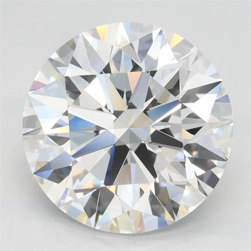 3.89ct D VVS2 Rare Carat Ideal Cut Round Lab Grown Diamond