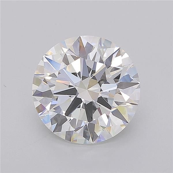 5.04ct E VVS2 Rare Carat Ideal Cut Round Lab Grown Diamond