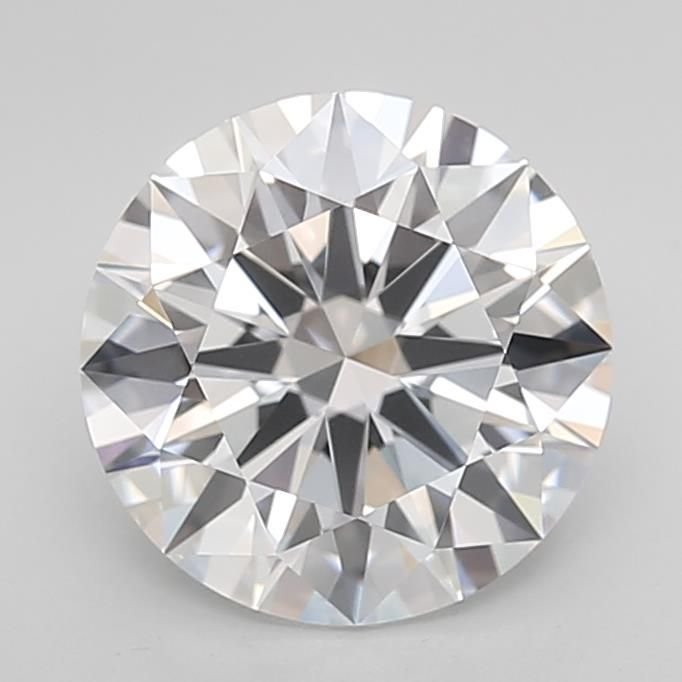 2.60ct D IF Rare Carat Ideal Cut Round Lab Grown Diamond