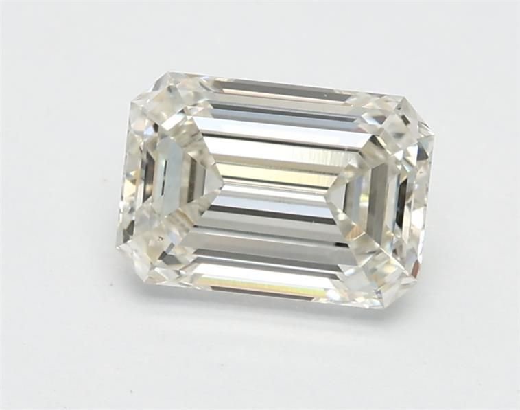 0.81ct J VS1 Rare Carat Ideal Cut Emerald Lab Grown Diamond