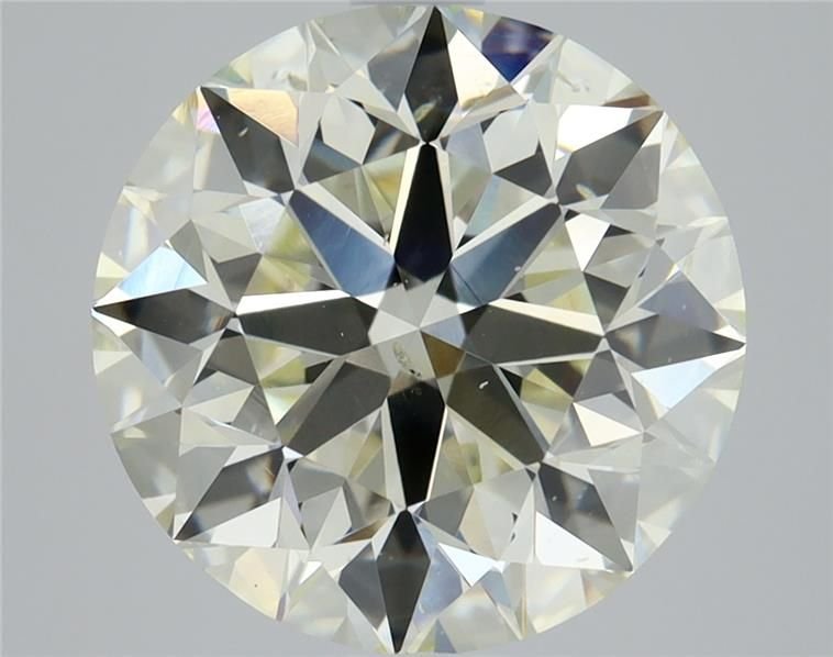 3.01ct K SI1 Excellent Cut Round Diamond