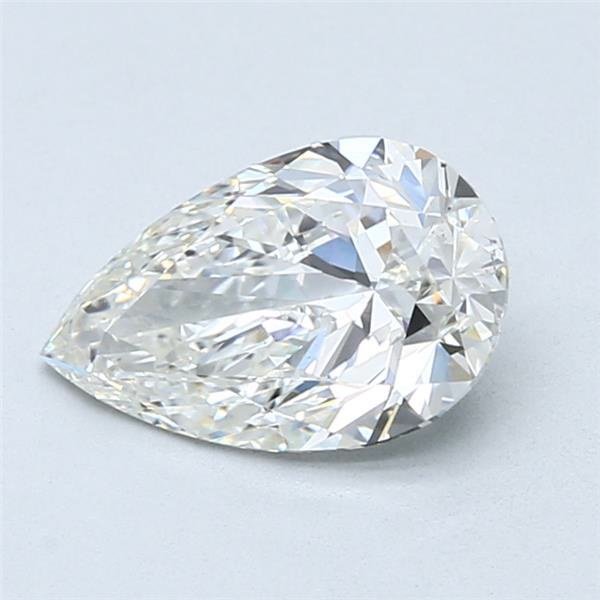 1.51ct H SI1 Rare Carat Ideal Cut Pear Diamond
