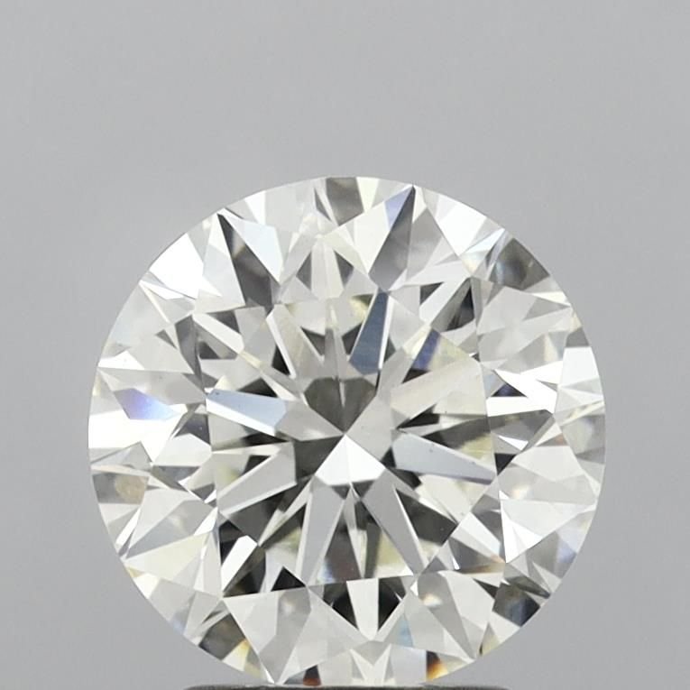 2.62ct I VS1 Excellent Cut Round Lab Grown Diamond