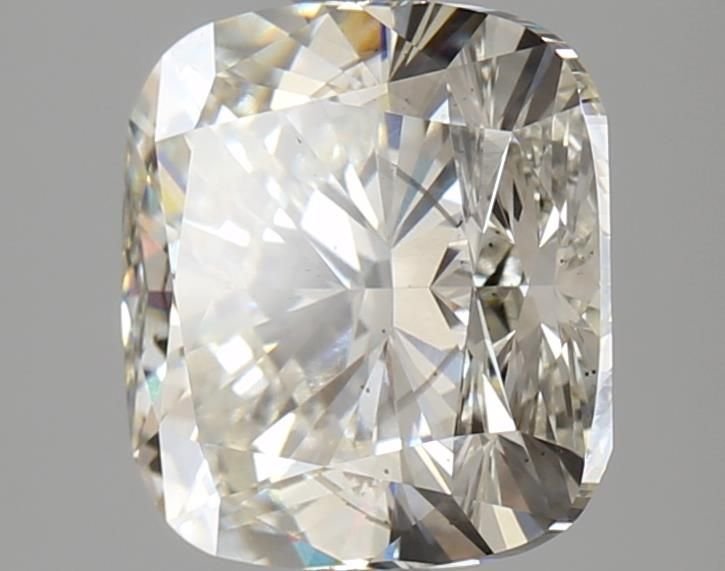 4.01ct H SI1 Rare Carat Ideal Cut Cushion Lab Grown Diamond