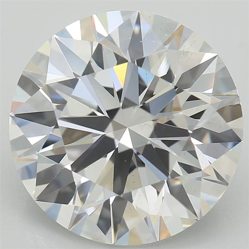 3.09ct E VS1 Rare Carat Ideal Cut Round Lab Grown Diamond