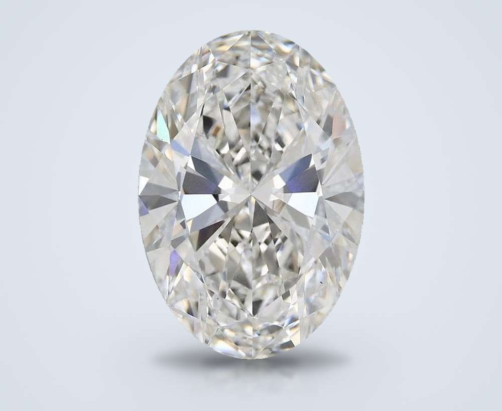 5.82 Carat Oval Lab Diamond