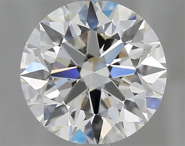 2.22ct J IF Rare Carat Ideal Cut Round Diamond