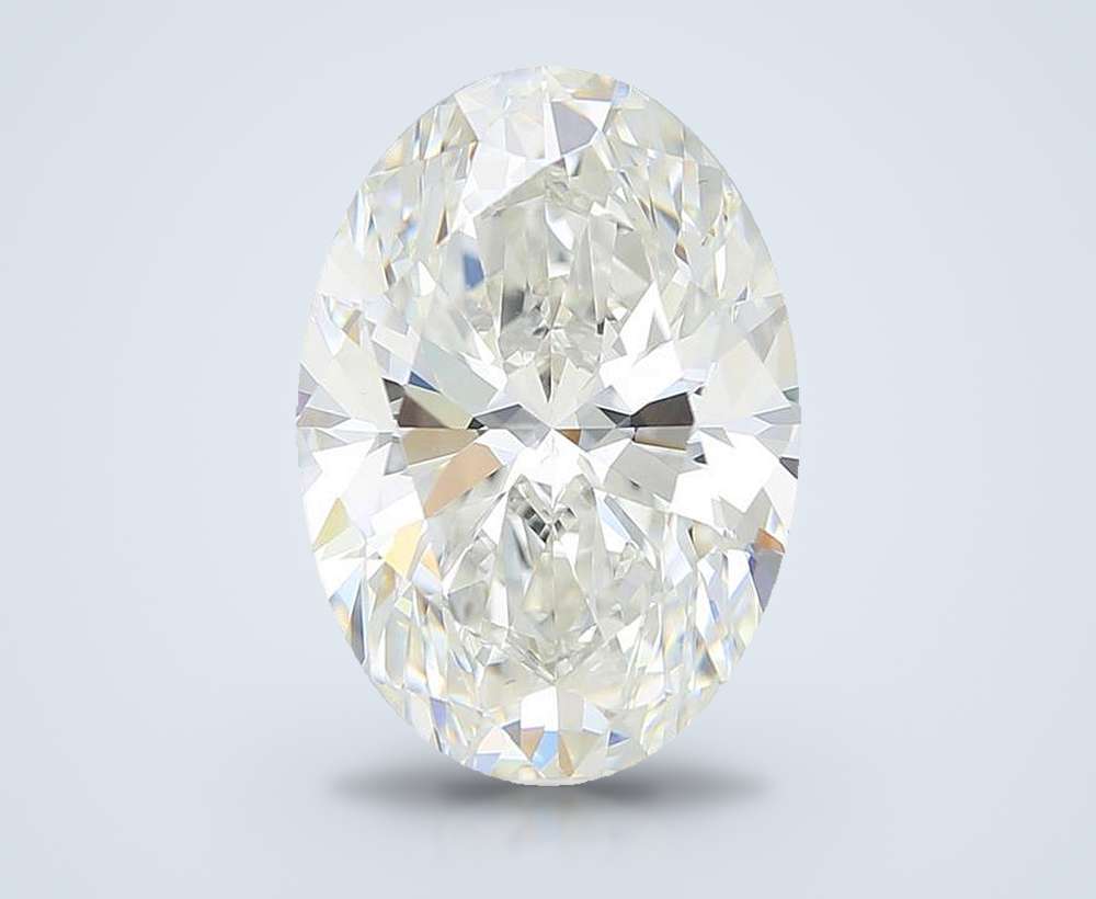 8.47 Carat Oval Lab Diamond