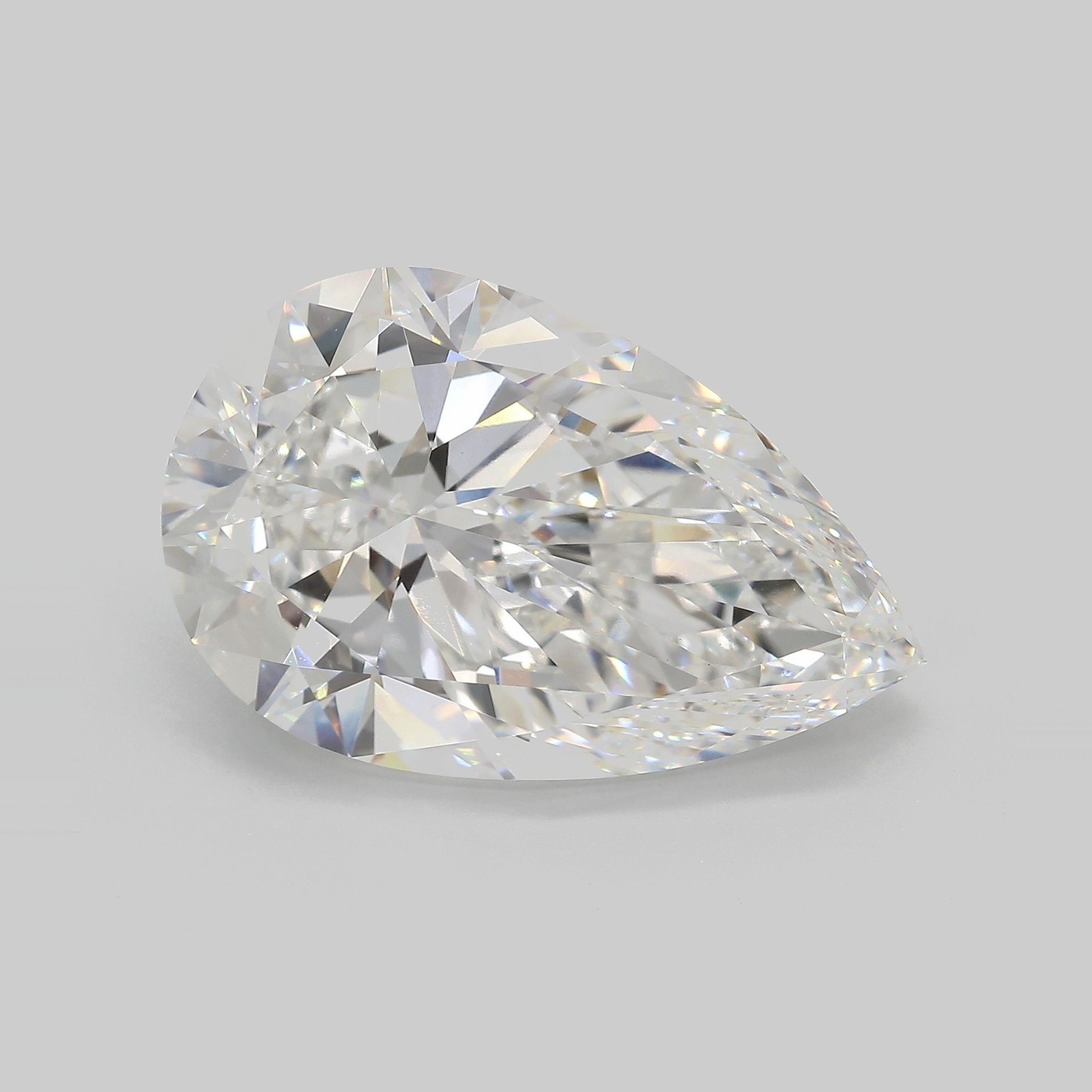 16.03ct E VVS2 Very Good Cut Pear Lab Grown Diamond