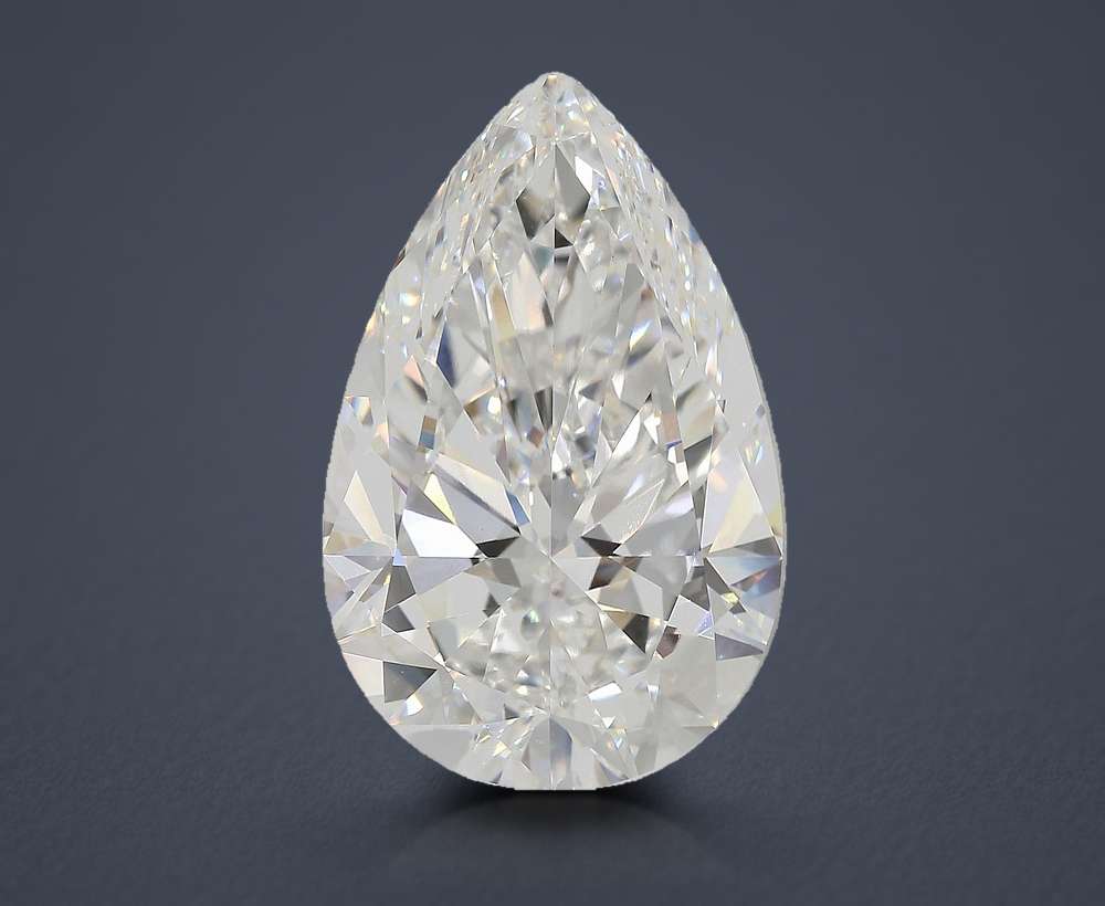 16.03 Carat Pear Lab Diamond