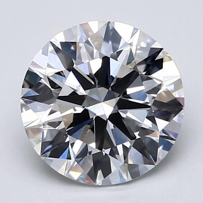3.57ct E VVS2 Rare Carat Ideal Cut Round Lab Grown Diamond