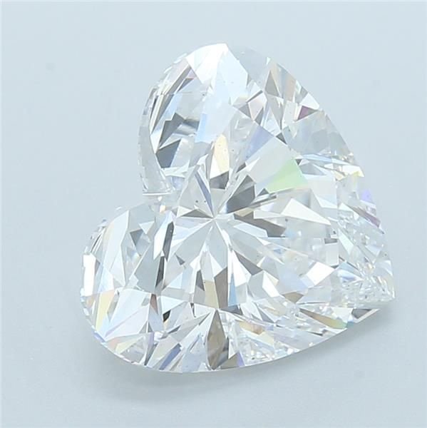 7.02ct D VS2 Rare Carat Ideal Cut Heart Lab Grown Diamond