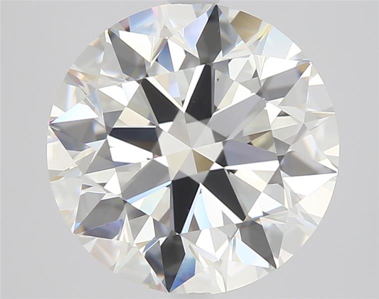 3.09ct H VS1 Rare Carat Ideal Cut Round Diamond