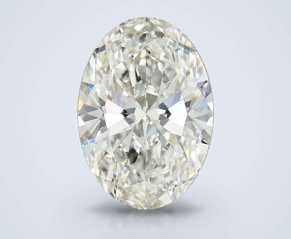 4.75 Carat Oval Lab Diamond
