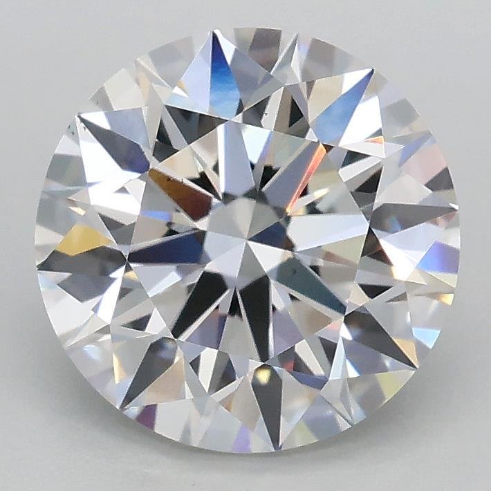 2.05ct E VS2 Rare Carat Ideal Cut Round Lab Grown Diamond
