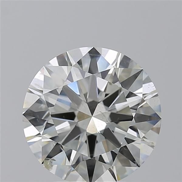 4.25ct H SI2 Rare Carat Ideal Cut Round Diamond