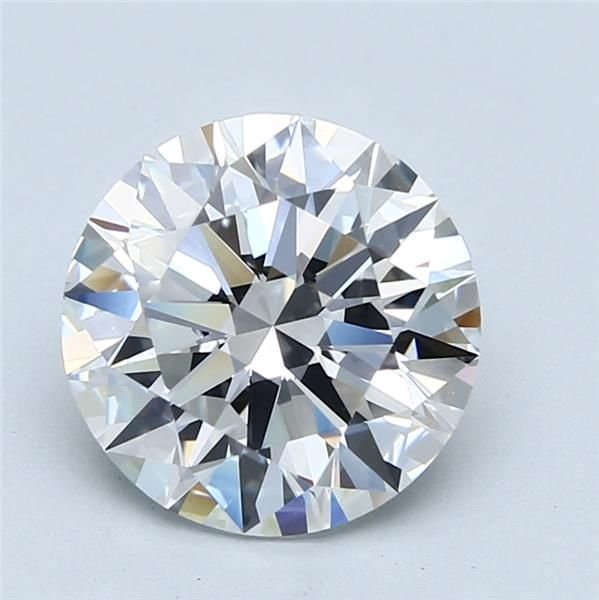 3.31ct D IF Rare Carat Ideal Cut Round Diamond