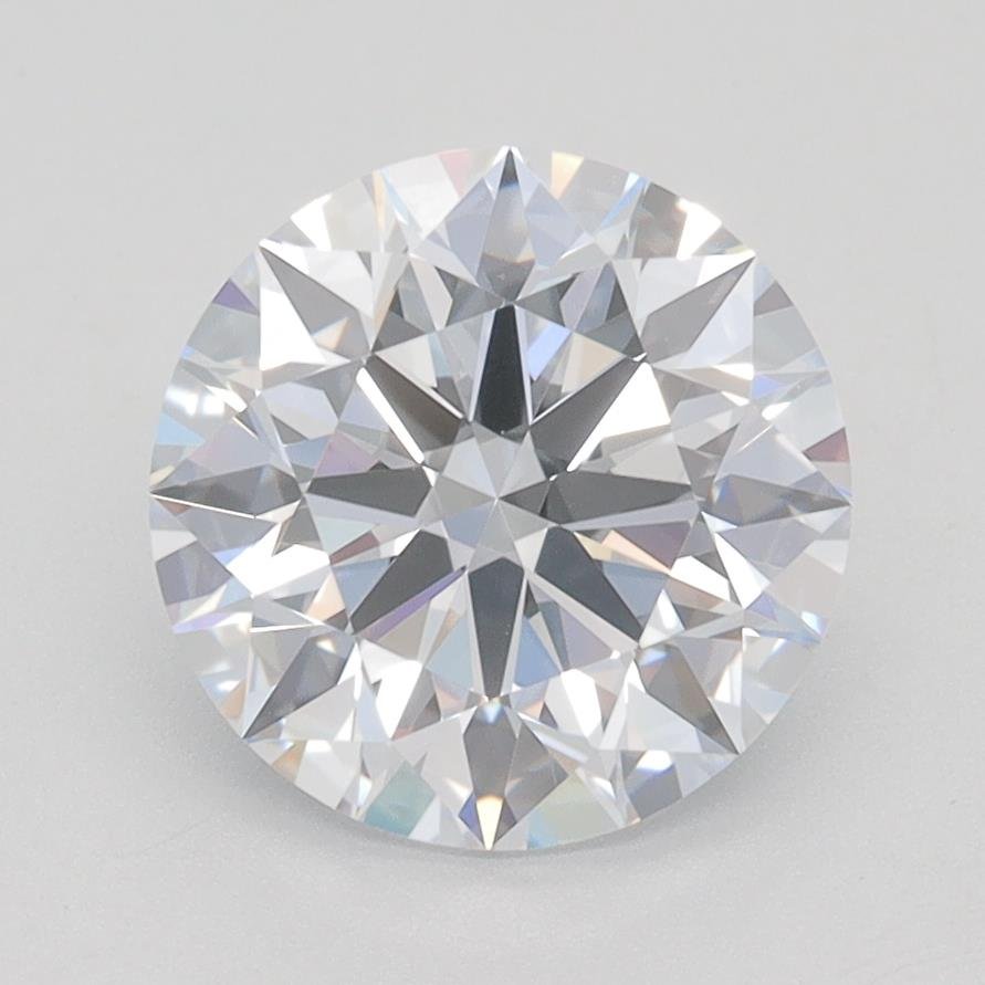 2.27ct F VVS1 Rare Carat Ideal Cut Round Lab Grown Diamond